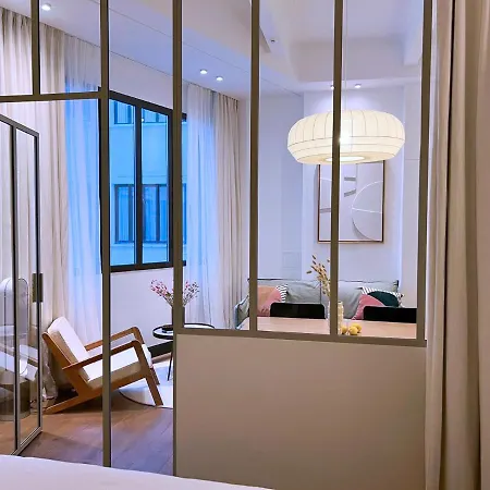 Apartment Art Deco Loft - 2br And 2ba Near Canal Saint Martin *